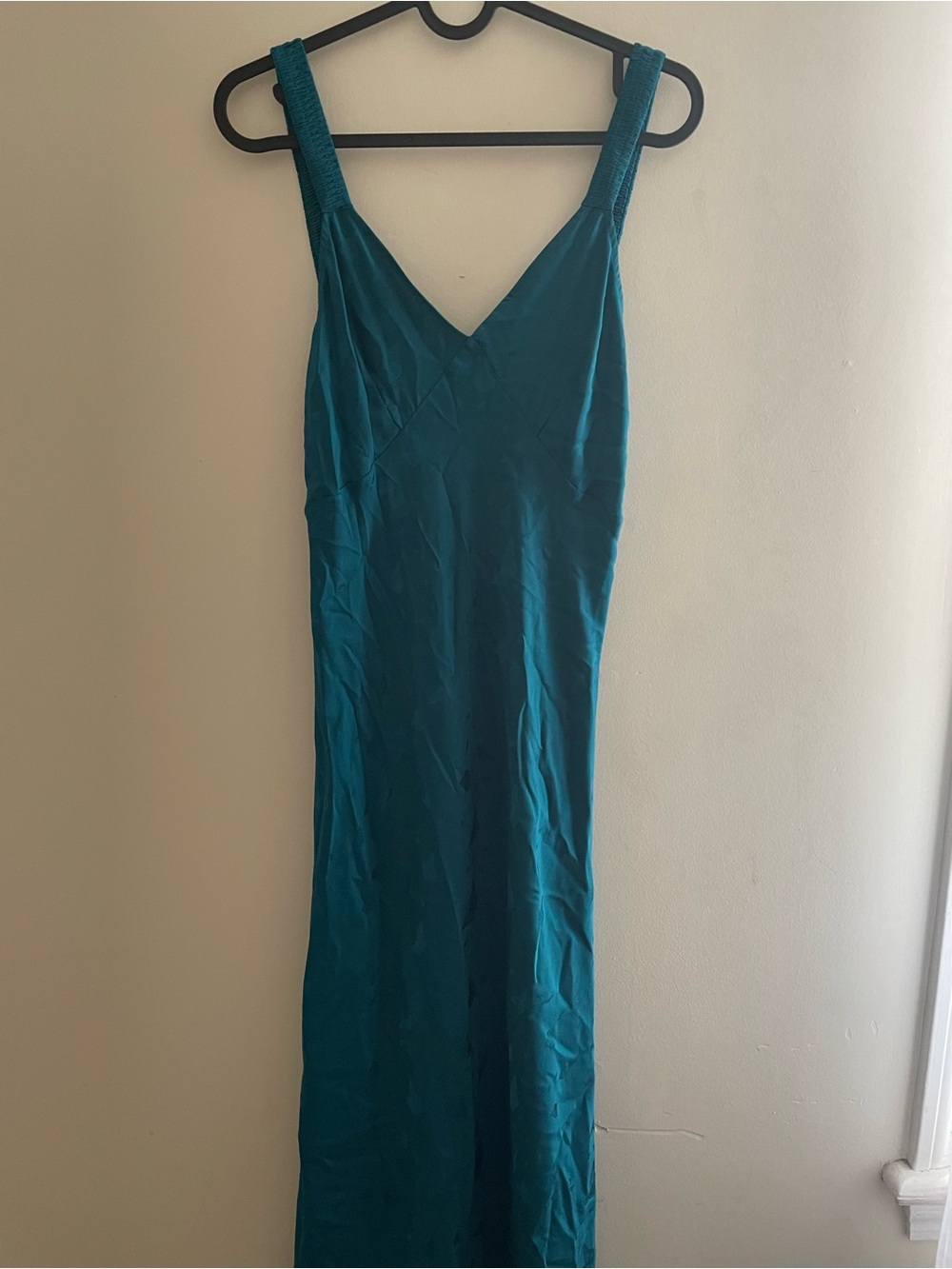 Silk Laundry Deco Ruched Dress